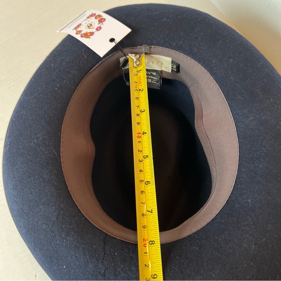 Freya x Veronica Beard S/M Hat Navy Blue Wool - Picture 8 of 12